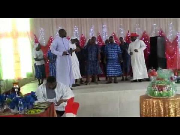 Fr Orilua, Cssp On Stage Performs Holy Spirit My Everything On Stage