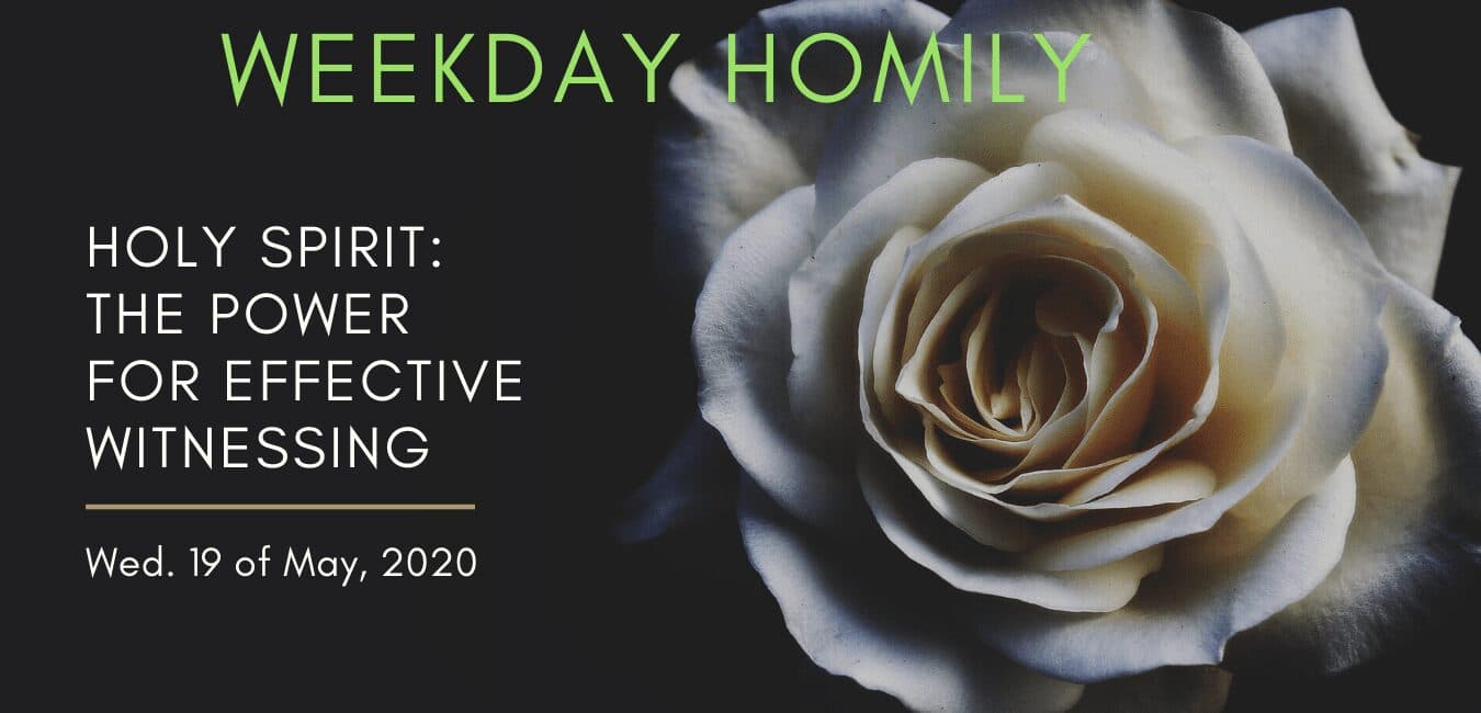 HOLY SPIRIT: THE POWER FOR EFFECTIVE WITNESSING