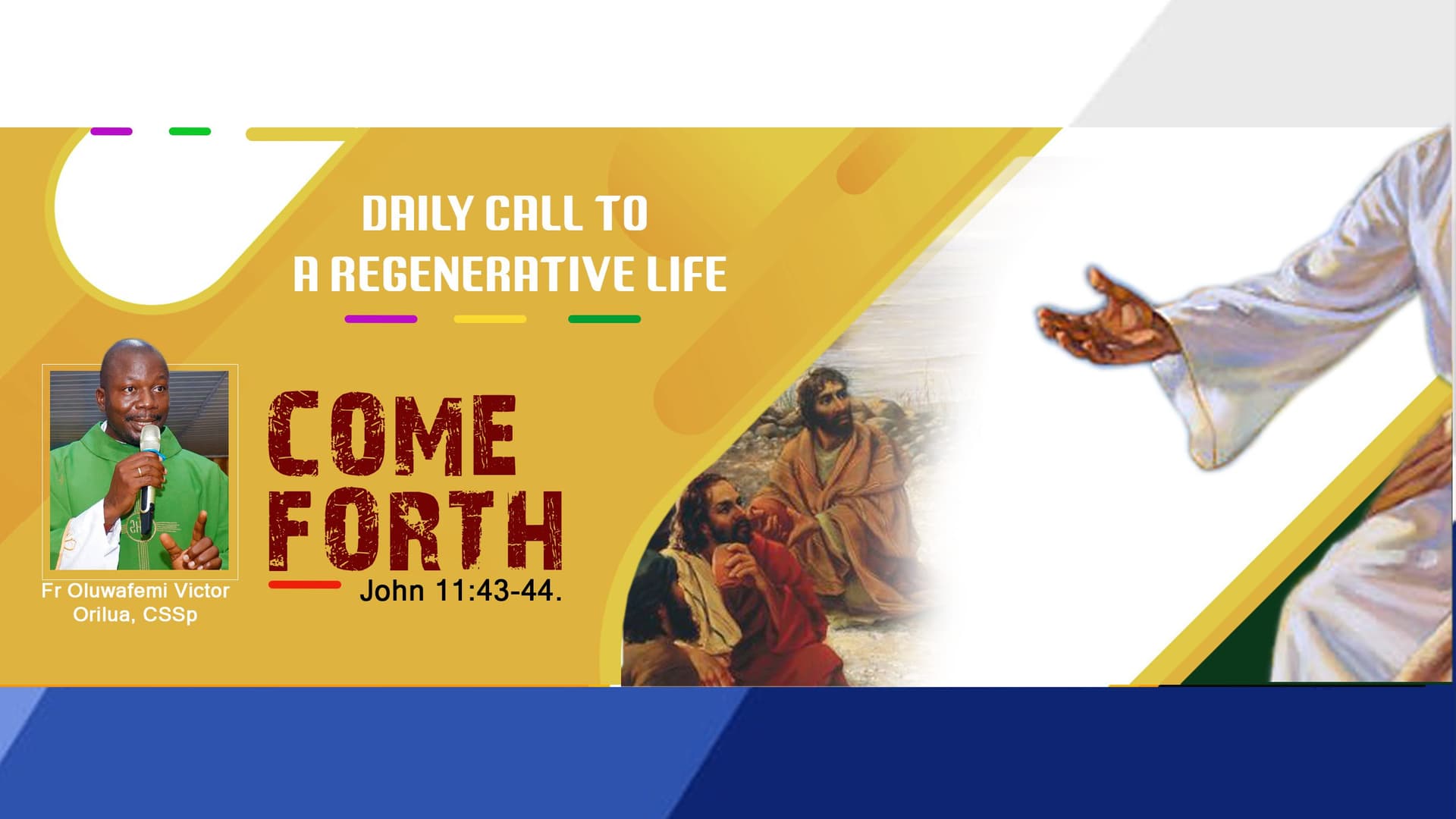 WHEN GOD REMEMBERS OUR NEIGHBOURS, By Fr Oluwafemi Victor Orilua, CSSp